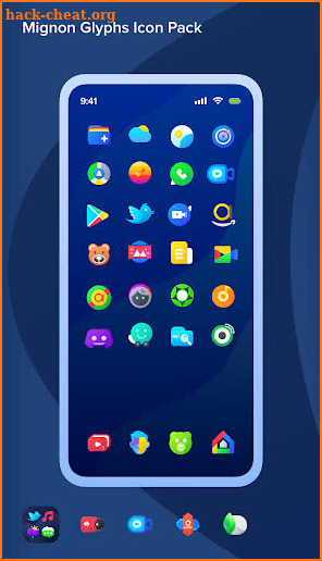 Mignon Glyphs Icon Pack screenshot