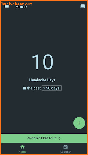 Migraine Coach screenshot