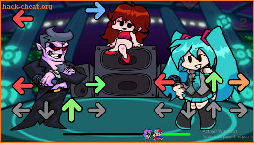 Miku friday night funkin music game screenshot