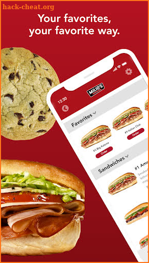 Milio's Sandwiches screenshot