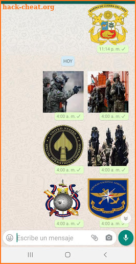 Military Stickers screenshot