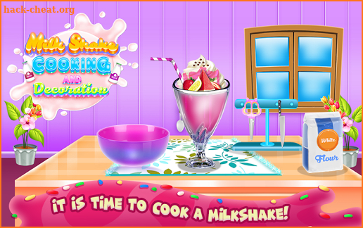 Milkshake Cooking and Decoration screenshot