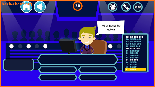 Millionaire Quiz Game screenshot