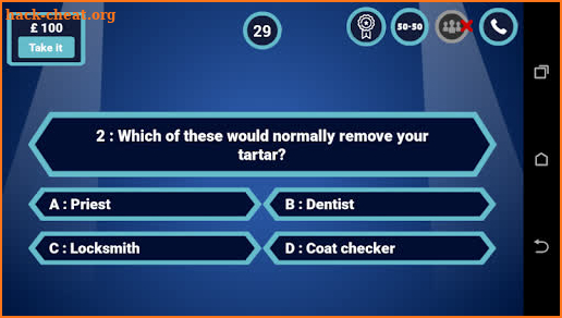 Millionaire Trivia : General Knowledge Quiz screenshot