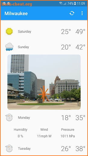 Milwaukee, WI - weather and more screenshot