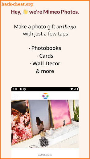 Mimeo Photos screenshot