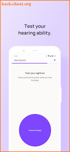 Mimi Hearing Test screenshot