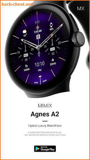 MIMIX Agnes A2 Watchface screenshot