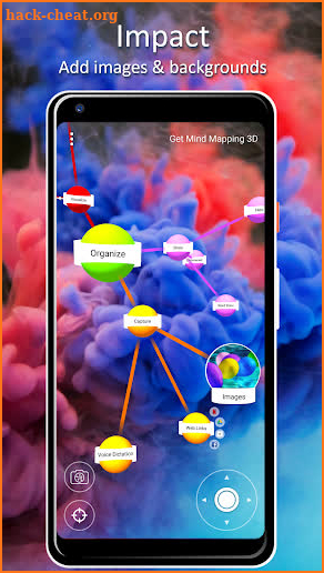 Mind Mapping 3D - Easy 3D Mind Maps screenshot