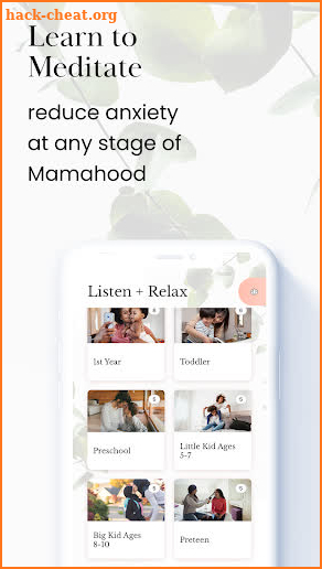 Mindful Mamas: Meditation, Calm & Mindfulness screenshot