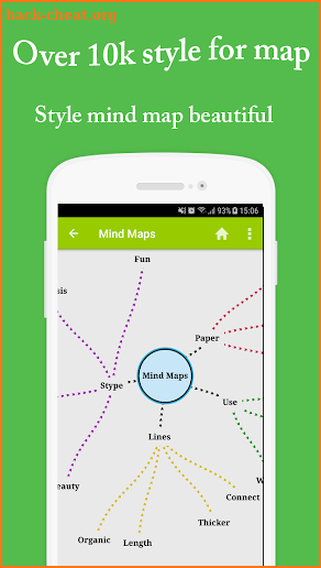 MindMap - Mind Map Creator (Free Version) screenshot