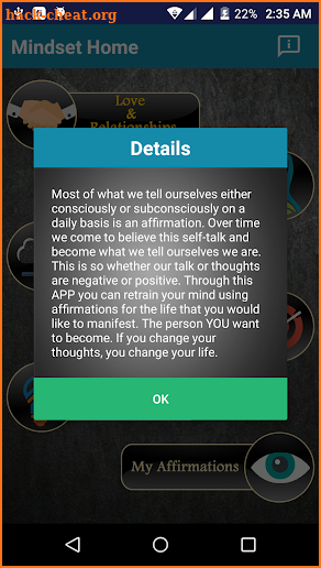 MINDSET screenshot