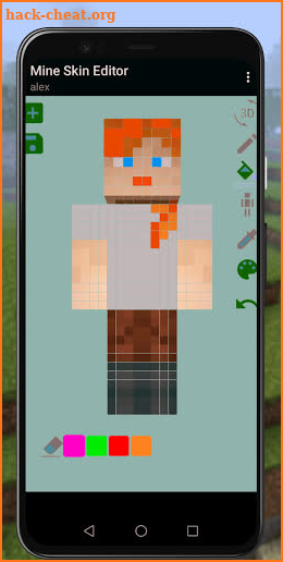 Mine Skin Editor screenshot