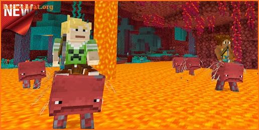 Minecraft-PE Nether Update Mod 2021 screenshot