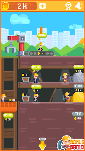 Miner Tycoon Idle - Gold & Money Clicker screenshot