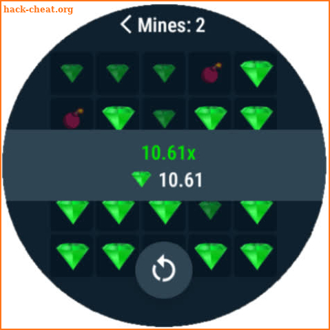 Mines Wear OS screenshot