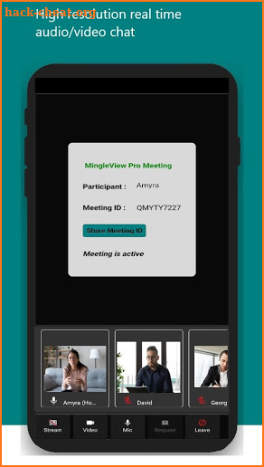 Mingleview screenshot