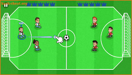 Mini football - Mobile Soccer screenshot