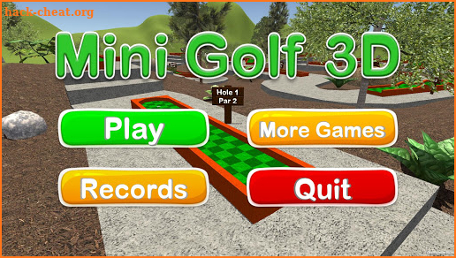 Mini Golf 3D Adventure screenshot