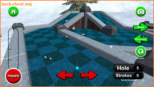 Mini Golf 3D Winter Adventure screenshot