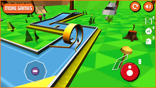 Mini Golf: Retro screenshot