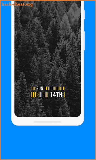 Mini-ism for kwgt screenshot