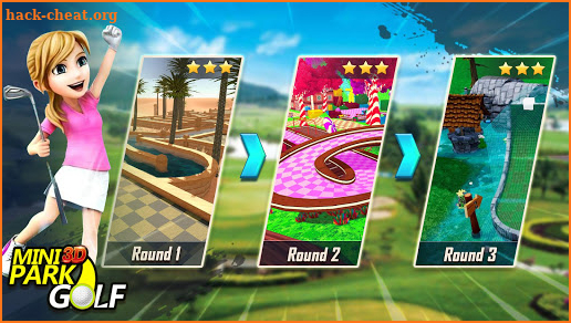 Mini Park Golf 3D screenshot