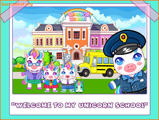 Mini Town: Unicorn School screenshot