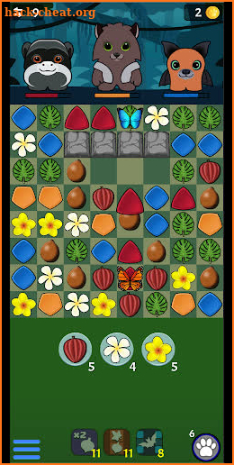 MiniAnimals - Match3 Puzzle Adventures screenshot