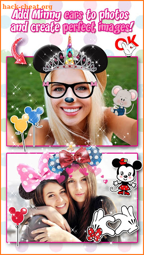 Minie Mouse Photo Editor 🎀 Minny Mouse Stickers screenshot