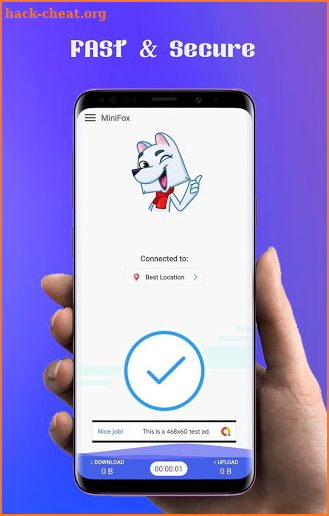 MiniFox VPN (free - unlimited - fast - secure) screenshot