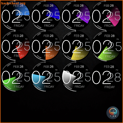 Minimal Hue - watch face screenshot