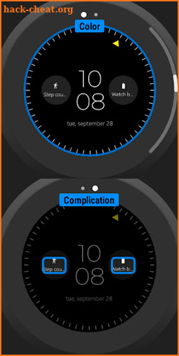 Minimal Montserrat Watch Face for Wear OS screenshot