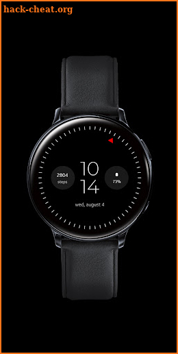 Minimal Montserrat Watch Face for Wear OS screenshot