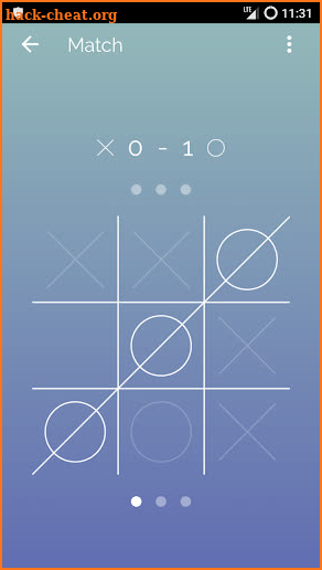 Minimal Tic Tac Toe screenshot