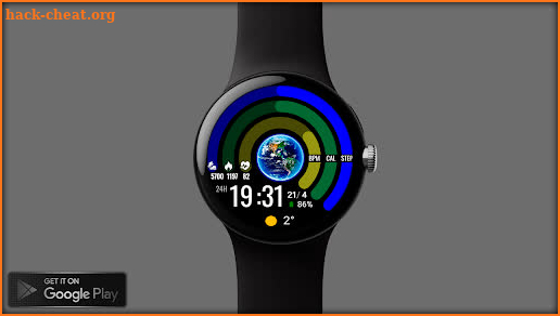 MInimal_planet Watch Face screenshot