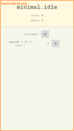 minimal.idle - Incremental Game screenshot