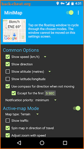 MiniMap 🥇 Floating interactive map screenshot