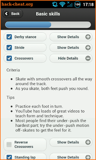 Minimum Skills - Roller Derby screenshot