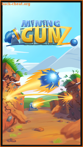 Mining GunZ: shoot, destroy blocks, smelting ore screenshot