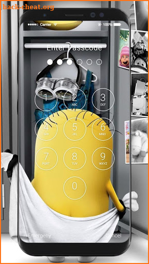 Minions Wallpapers HD Lock Screen screenshot