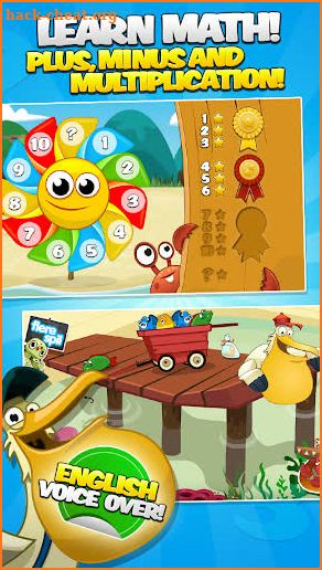 MiniSchool (Math, Rhymes, Tell time, Colors...) screenshot