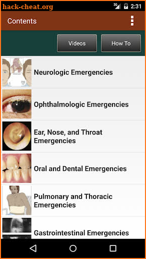 Minor Emergencies, 3e screenshot