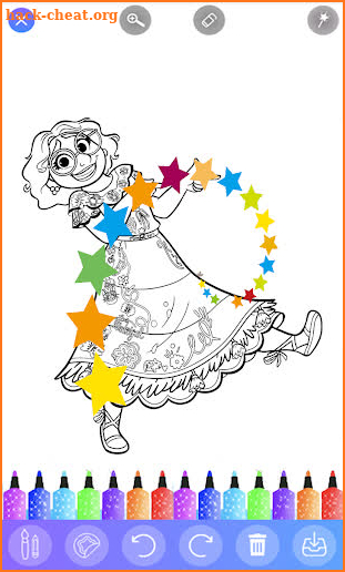 Mirabel Encanto Coloring Book screenshot