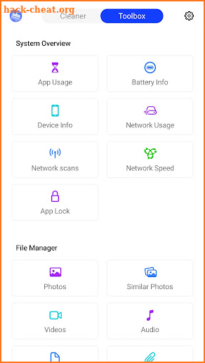 MiraClean - File Manager screenshot