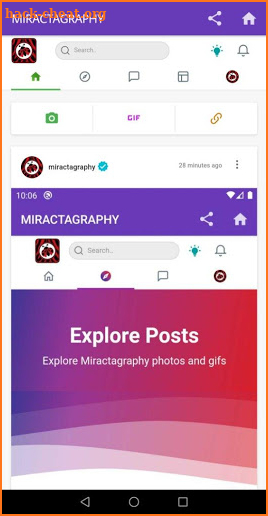 Miractagraphy Lite screenshot