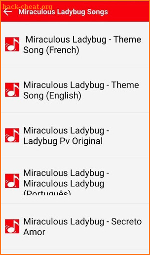 Miraculous Ladybug All Songs screenshot