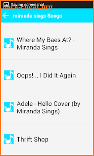 Miranda Sings All Songs screenshot