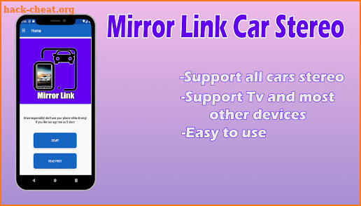 Mirror Link Car Stereo screenshot