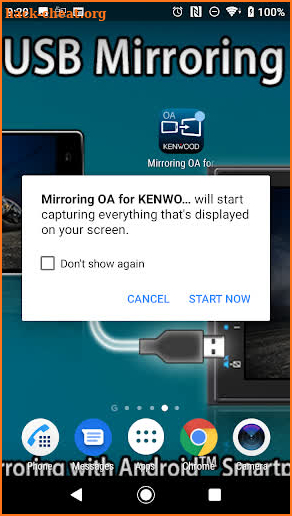 Mirroring OA for KENWOOD screenshot